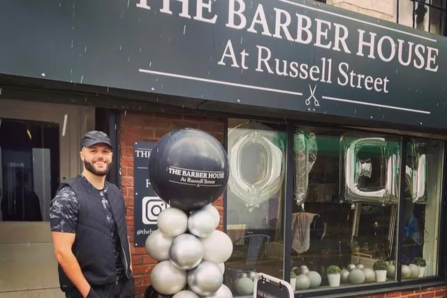 The Barber House at Russell Street shopfront